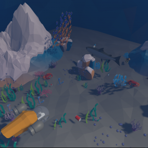 Clean the Ocean: An Immersive VR Experience Proposing New Modifications to Go-Go and WiM Techniques