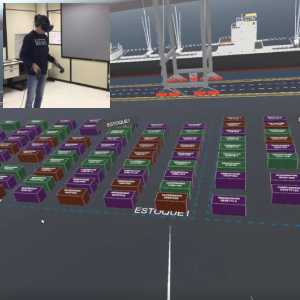 A Framework for Monitoring Cargo Movement using Virtual Reality